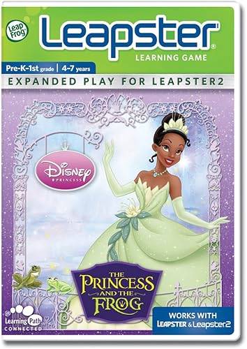 LeapFrog Leapster Juego de aprendizaje Disney La princesa y la rana