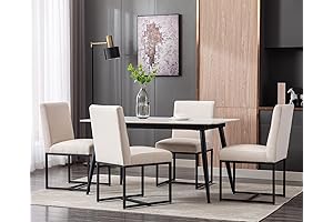 Shunzhi Upholstered Dining Chairs Set of 4: Experience Timeless Comfort and Style