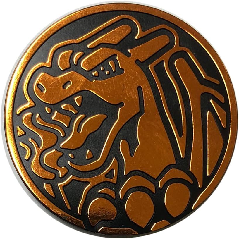 Pokemon Official Coin - Charizard - Holo FOIL Shiny - Trading Card Game Flipping Coin