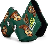 Vista 12 de Barudan Golf Groundhog Funda para Cabeza de Driver de Golf Funda para Cabeza 3 Madera Funda Híbrida para Cabeza Funda para Cabeza de Putter - Funda