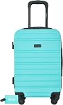 Kensie unisexe 22" Peonies Hardside bagages de transport avec carte d'identité bagages- de transport bagages