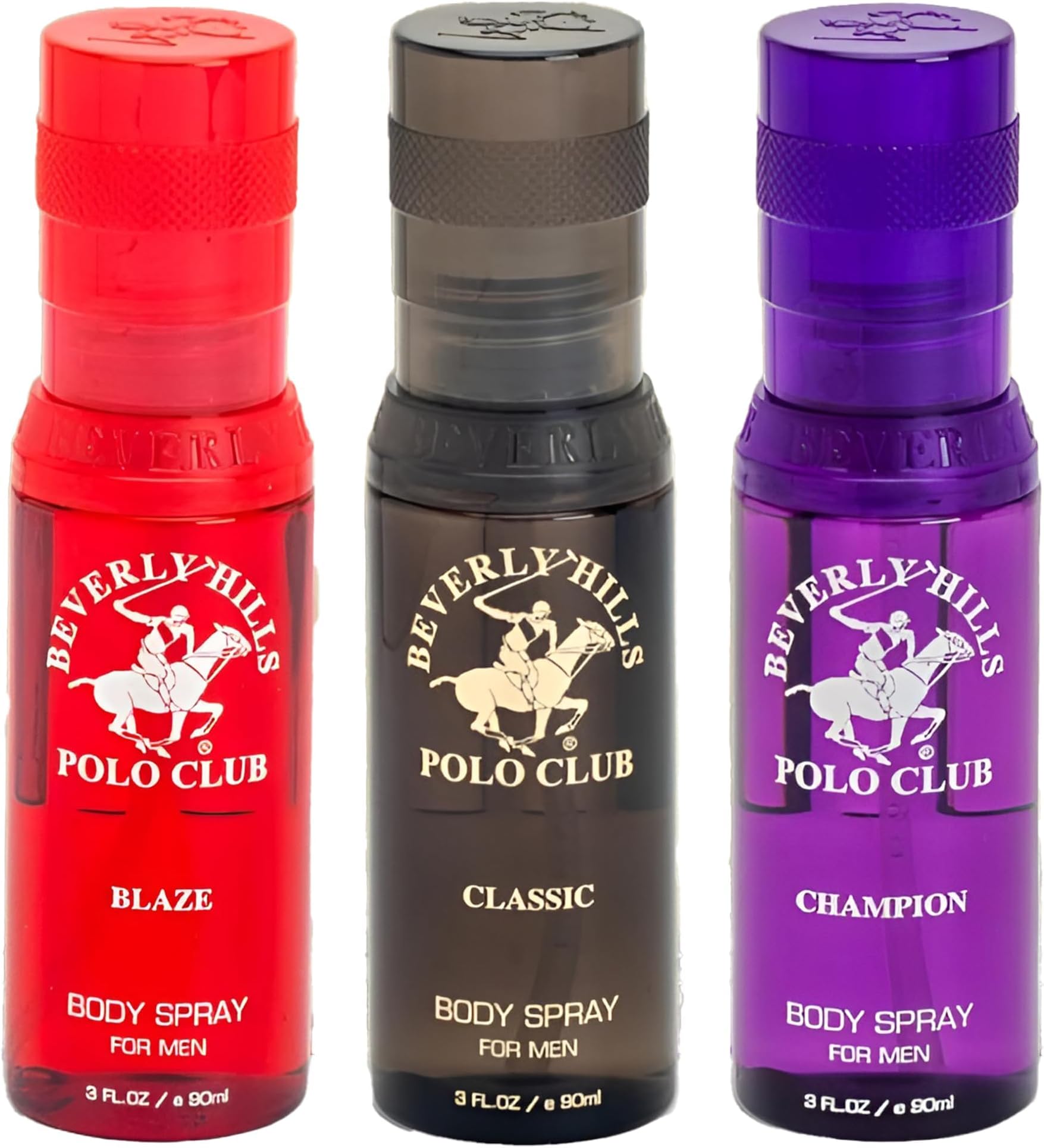 Amazon.com : Beverly Hills Polo Club Men's Body Spray Collection Gift ...