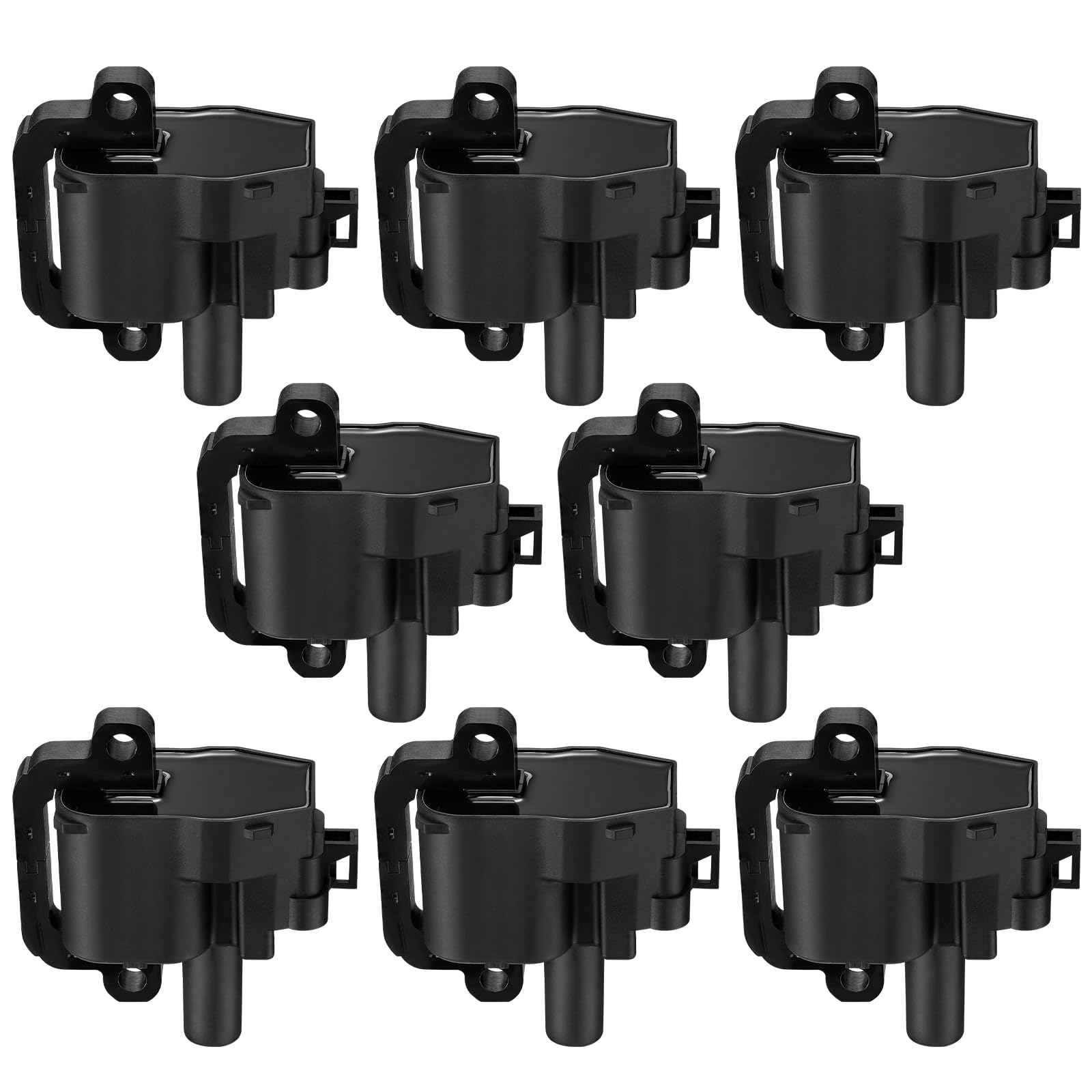 Set of 8 Ignition Coil UF192 D580 Compatible with Cadillac CTS Chevy Corvette Camaro Silverado 2500 Avalanche Suburban, Compatible with GMC Yukon Savana Sierra 2500 3500 Firebird 5.7L 7.4L 8.1L