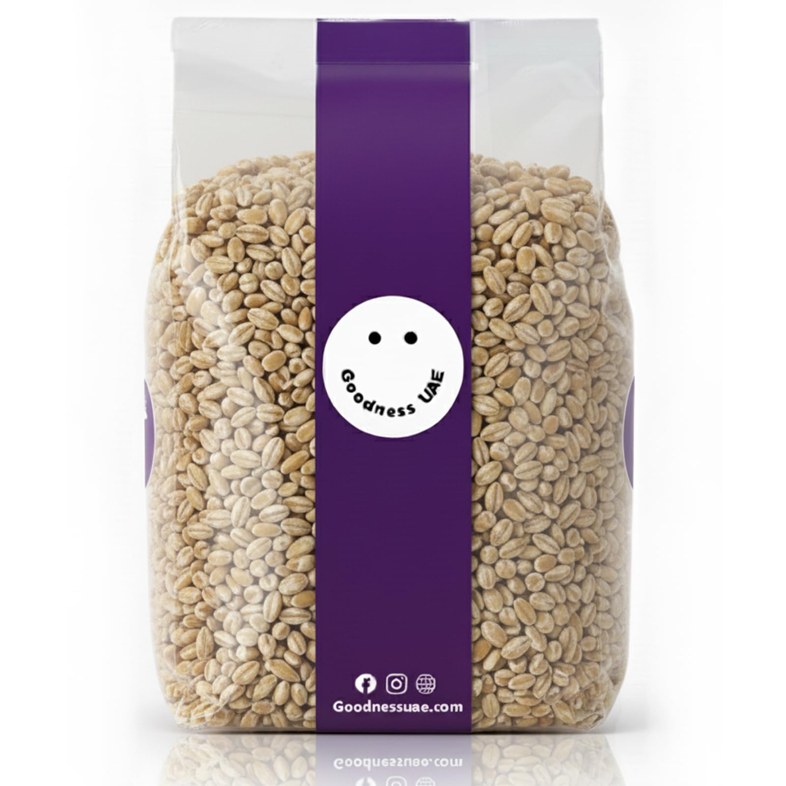 Premium Barley CerealGoodness UAE – 1Kg | 100% Natural & Whole Grain | Rich in Fiber, Protein & Minerals | Ideal for Porridge, Soups, Stews, Baking & Baby Food | Vegan, Non-GMO & Gluten-Free Friendly