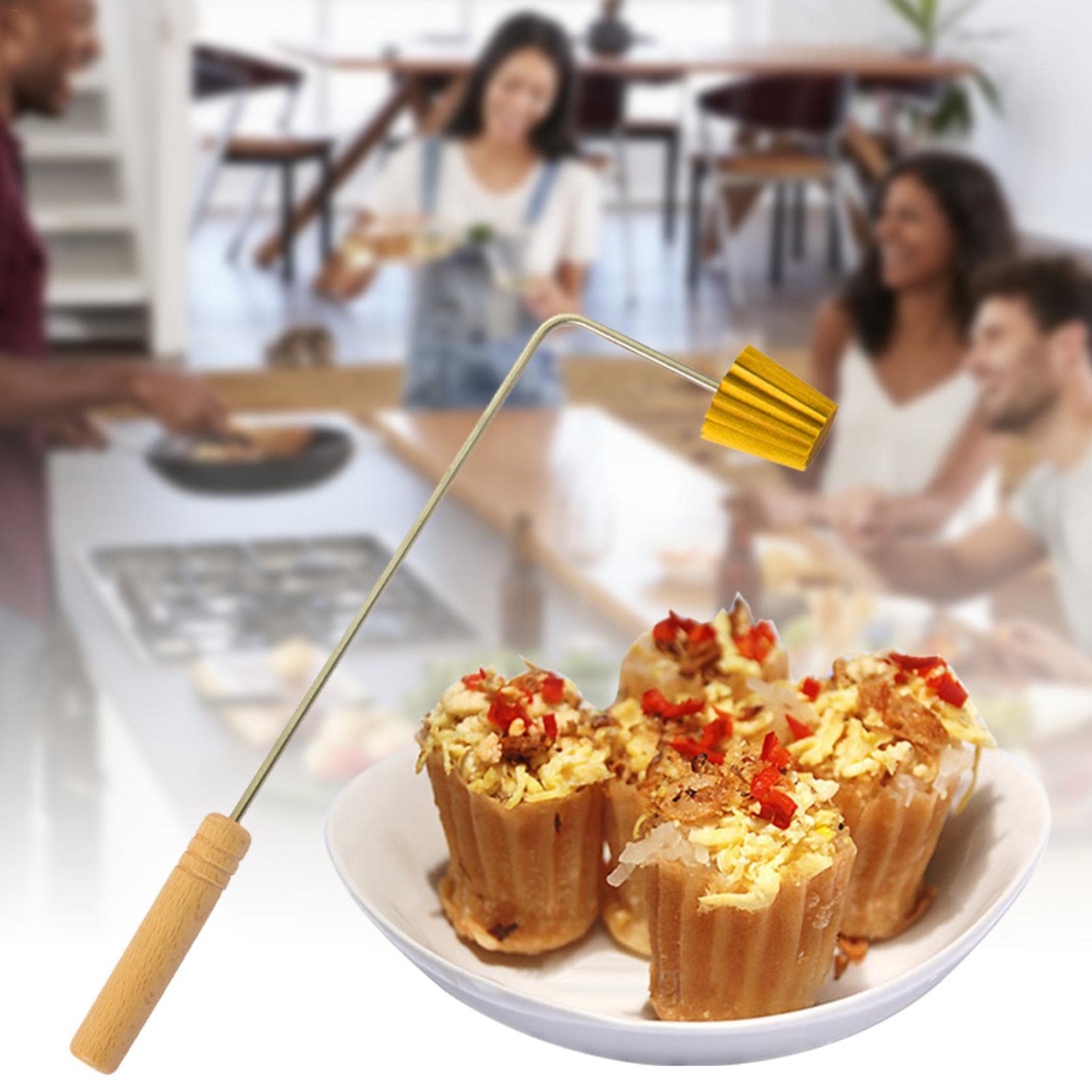 Pai Tee Mould, Nyonya Top Hats Mould Malaysian Pie Tee Maker Innovative Eierkuchenform für gebratenes Snack-Werkzeug
