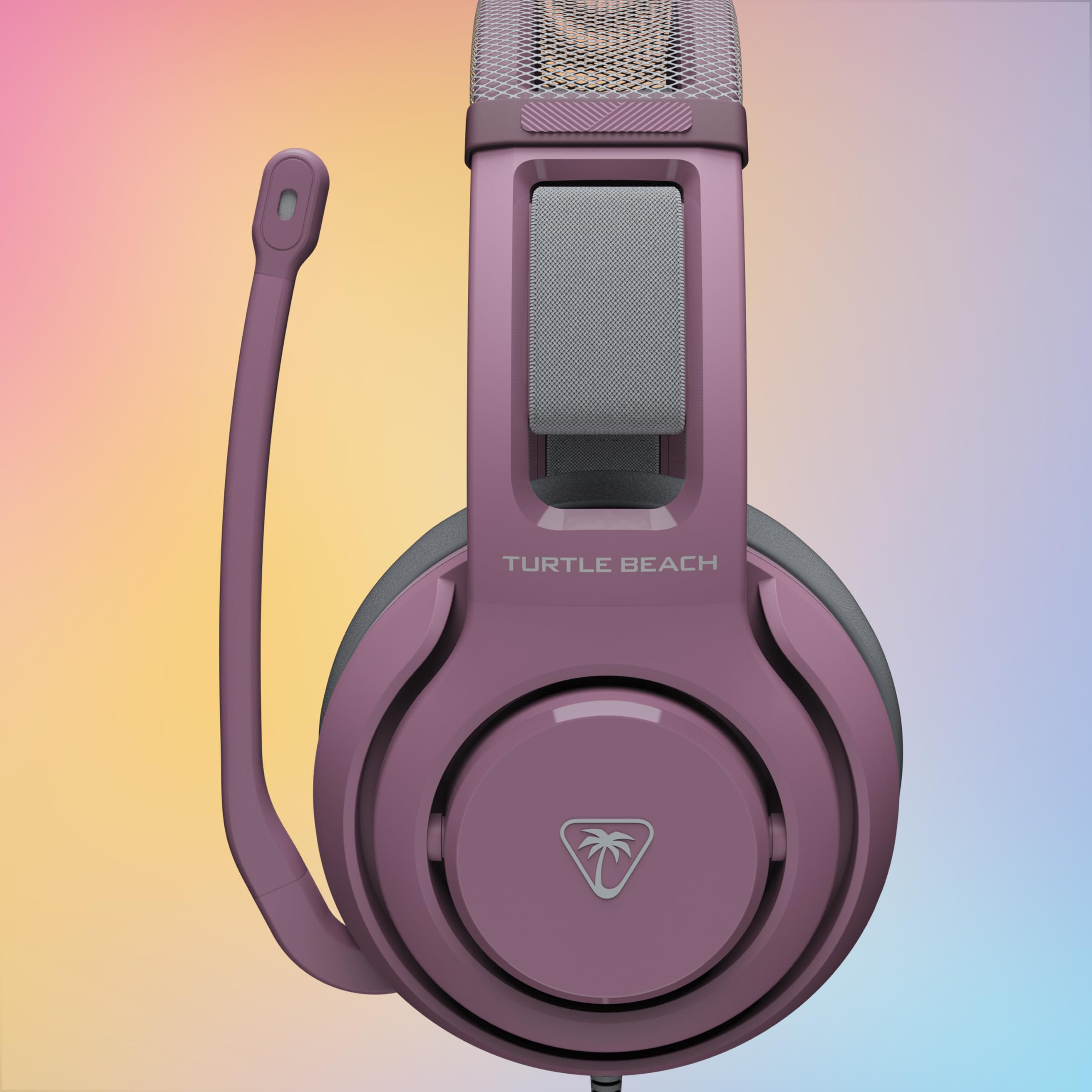 Turtle Beach Atlas 200 przewodowy wieloplatformowy zestaw słuchawkowy do gier do Xbox, PlayStation, PC z przyłączem 3,5 mm, sterowniki Nanoclear 50 mm, mikrofon z klapką do wyciszenia, poduszki z