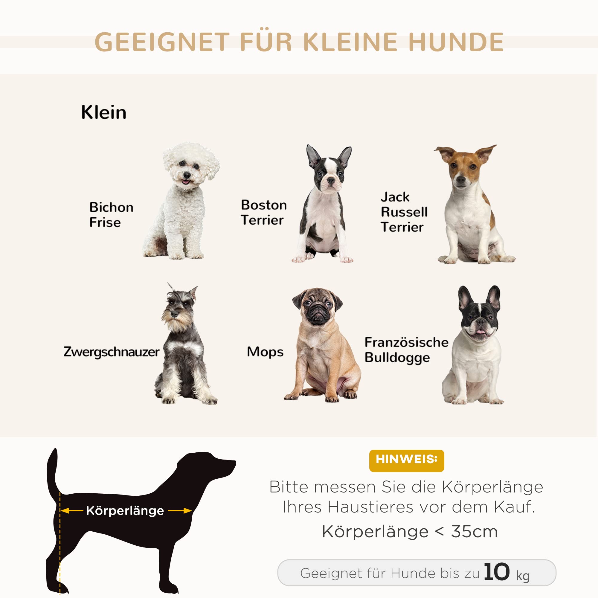PawHut Hundesofa Hundebett Hundecouch aus Plüsch mit Lagerraum, Rückenlehne, Kissen Katzensofa für kleine Hunde 76 x 45 x 43 cm Hellgrau