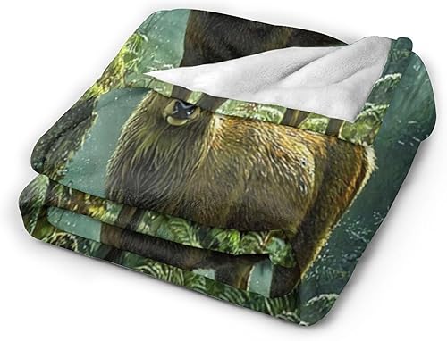 Miniatura 553 de Tijuboni Manta con diseño de tortuga marina y océano, regalos náuticos para mujeres, hombres, niñas, niños y adultos, manta de franela suave para