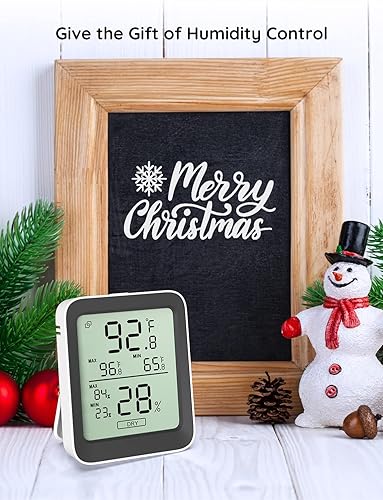 Miniatura 7 de Govee Termómetro higrómetro sensor preciso de temperatura y humedad interior con alerta de notificación pantalla LCD Bluetooth de temperatura y