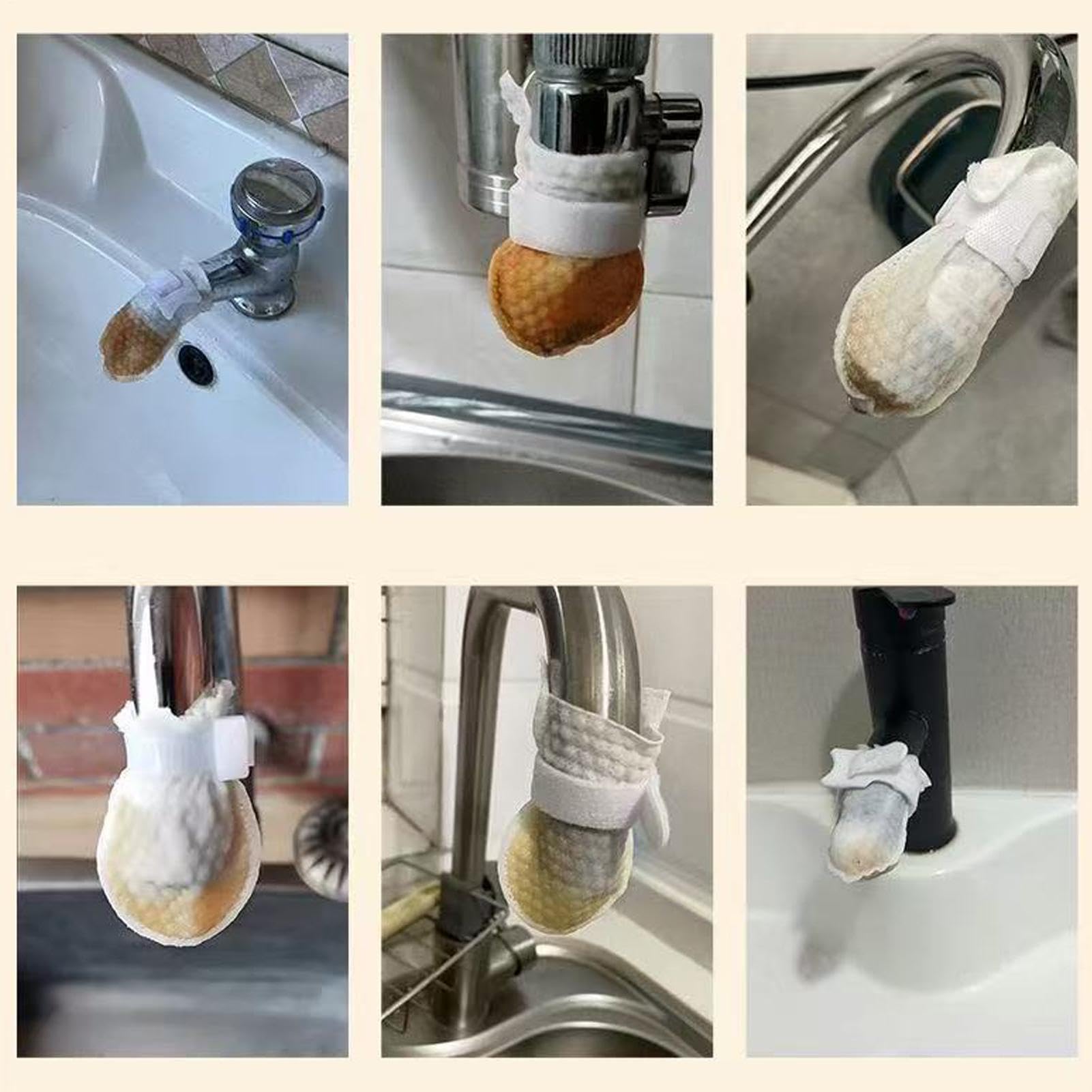 Bawełniany filtr do kranu - siatka bawełniana z cienkimi włóknami - z warstwą barierową osadu filtr wody do kąpieli | do kawy, prysznica, gotowania, picia, włosów, limonki, domu, kuchni i wanny