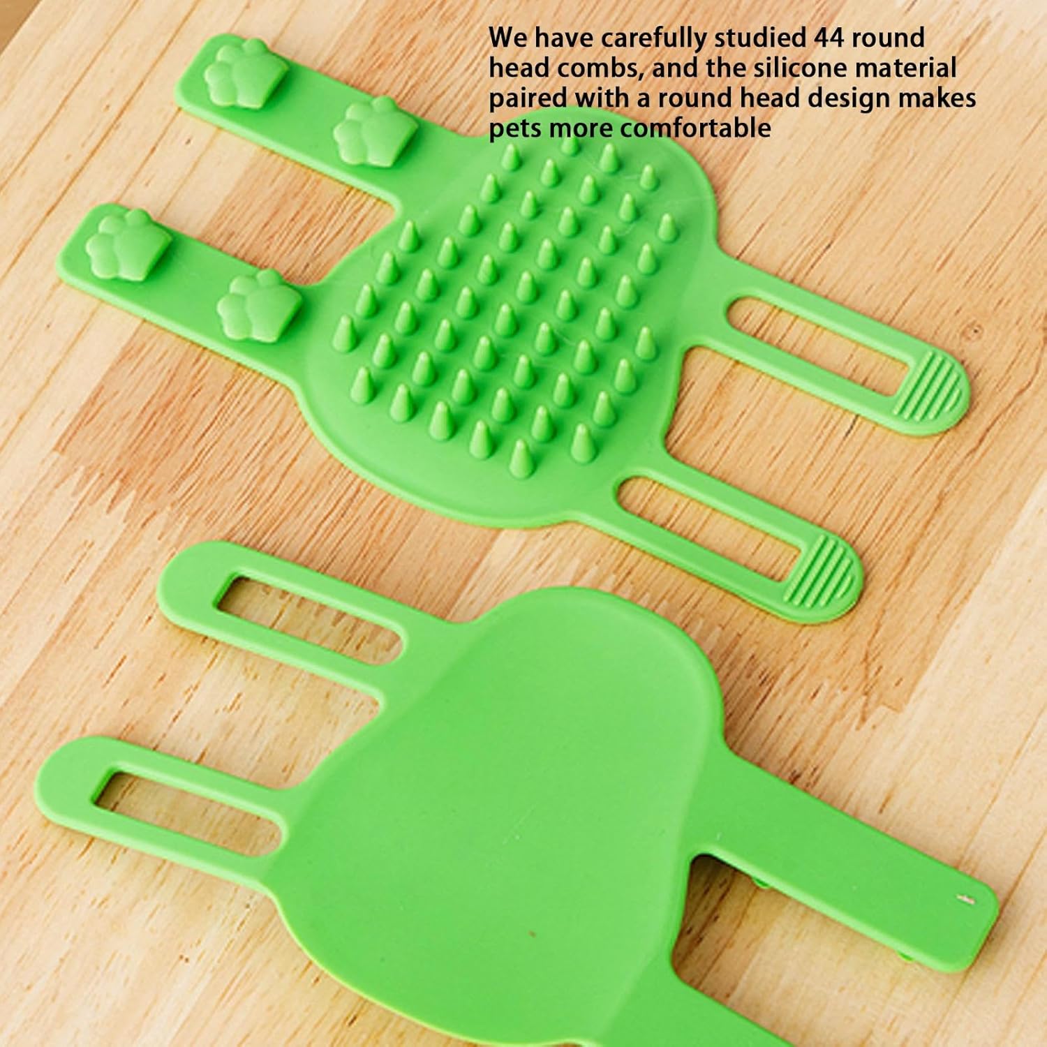 review Wall Corner Massage Comb - Corner Cat Scratcher | Pet Selff Groomer Cat Wall Scratcher for Indoor | Silicone Wall Corner Scratcher Groomers with Adjustable Straps for Cats Kitten Puppy