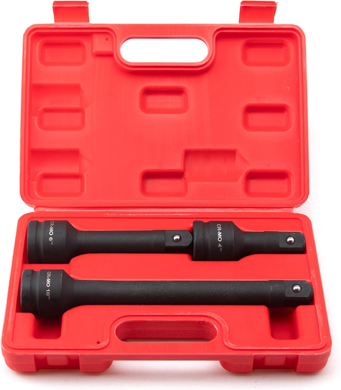 VCT 3 PC 3/4" INCH DR DRIVE EXTENSION BAR SET FOR AIR IMPACT WRENCH TOOL 4", 6", 10"