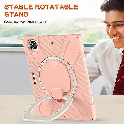 Vista 200 de Funda para iPad (A16) de 11 pulgadas 2025, Aslo para iPad 10 de 10.9 pulgadas 2022, funda resistente a prueba de golpes, soporte giratorio, soporte