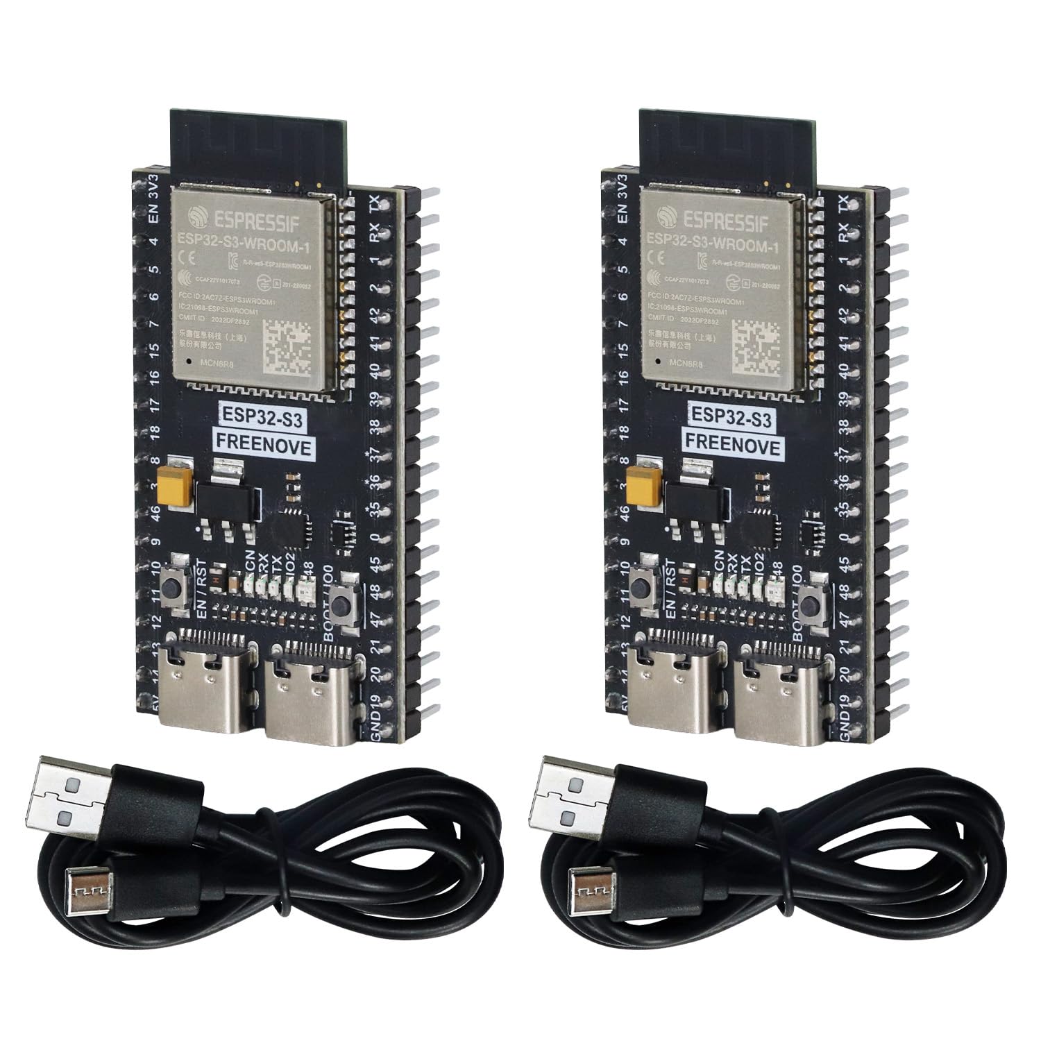 Amazon.co.jp: Freenove ESP32 ESP32-S3 開発ボードキット（8 MB