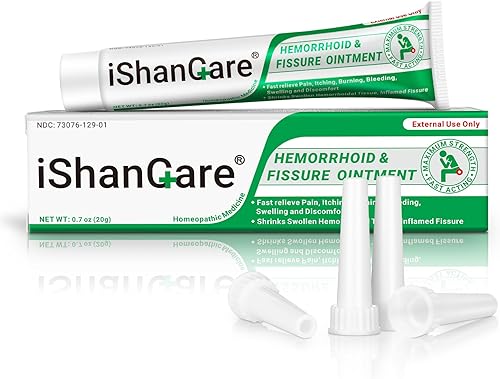Crema para hemorroides, ungüento para tratamiento de hemorroides y fisuras extra fuerte, alivio del dolor anal, picazón, sangrado, hinchazón,