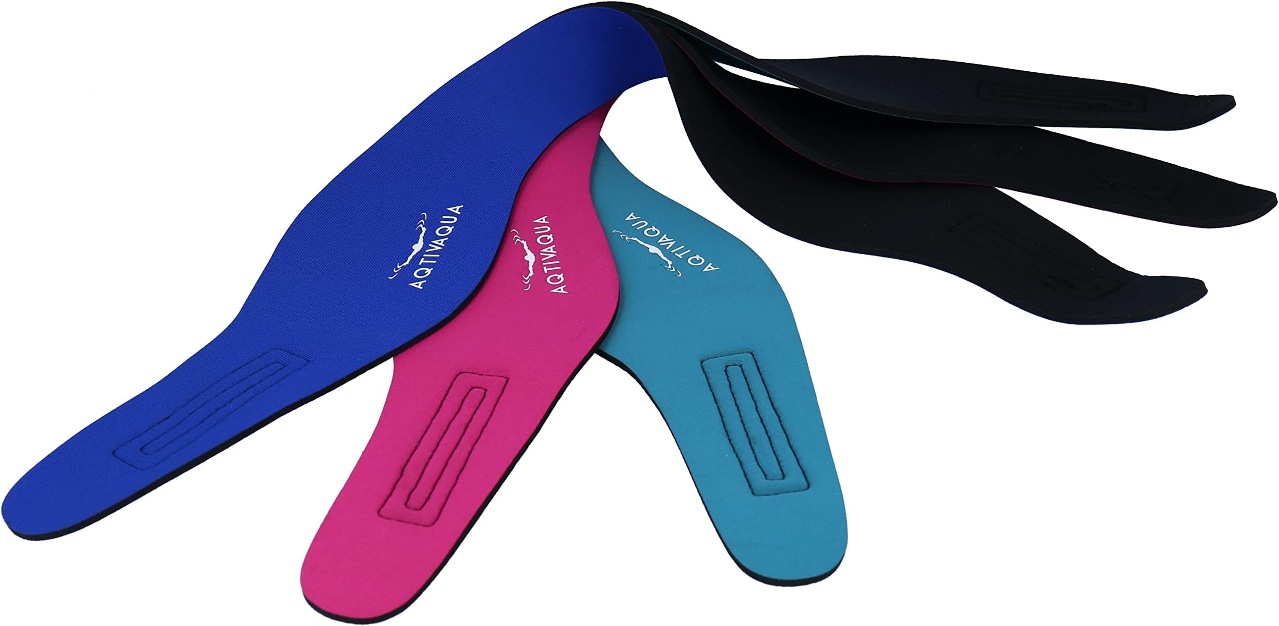 AqtivAqua Swimming Headband Swim Ear Band Protection Cover Swim Headband for Kids Adults Men Women Toddlers Ear Plugs in (Color: Pink, Size: Medium)