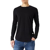 JACK & JONES JJENOA TEE O-NECK LS NOOS, T-Shirt Uomo