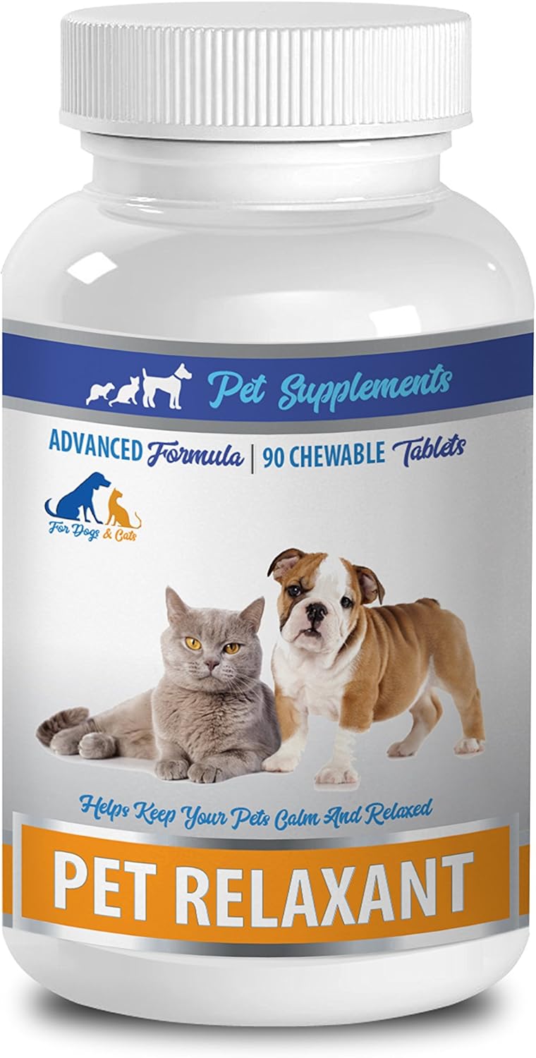 cat Anxiety Supplement Natural Relaxant for Dogs and
