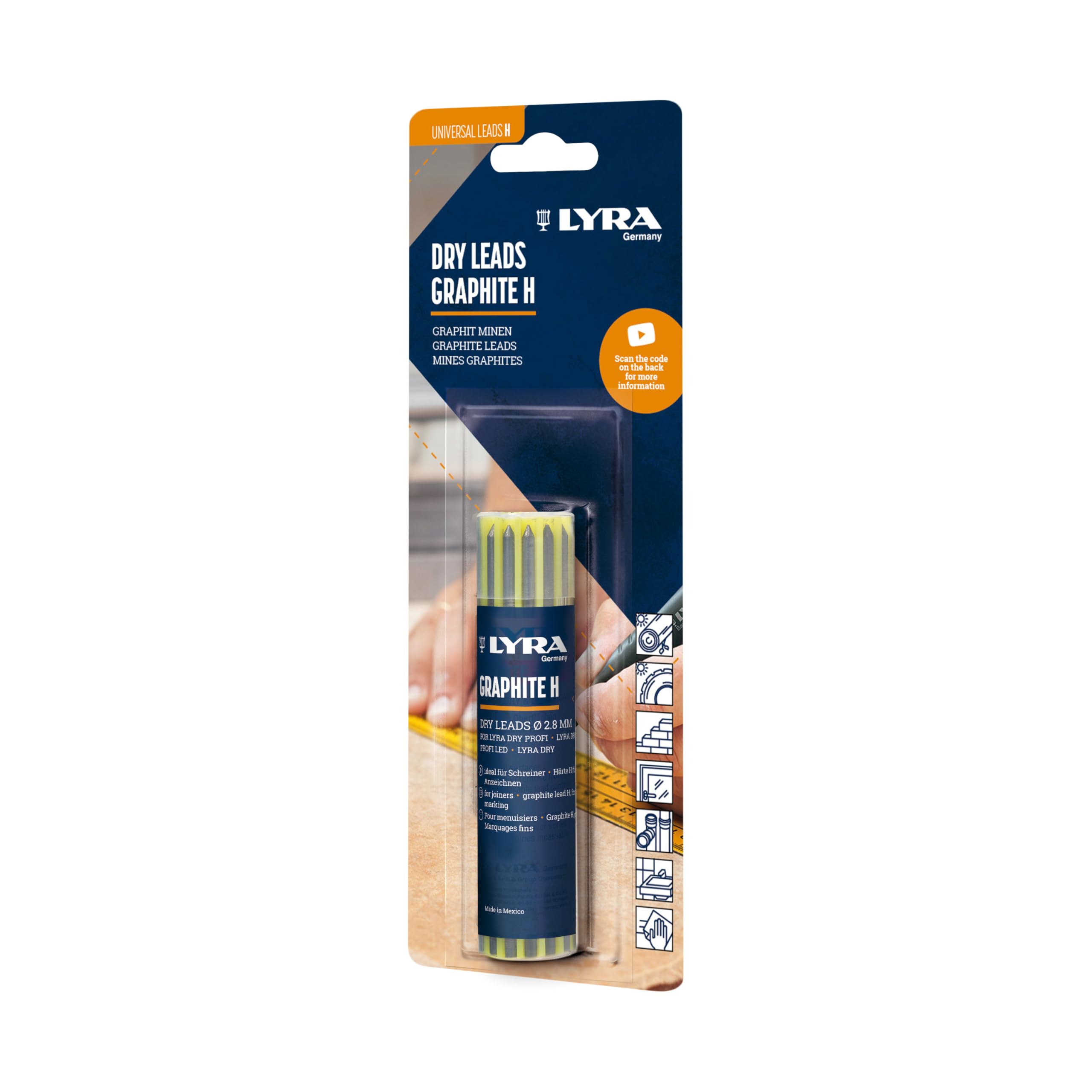 LYRA L4498006 DRY Refill Marker Pen Graphite