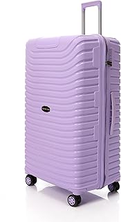 شنطة سفر كبيرة خفيفة الوزن 82 سم بعجلات دوارة وقفل تي اس ايه - سعة إضافية وهيكل صلب مقاوم للصدمات للسفر الطويل من كروسلاند - أرجواني