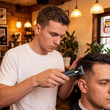 Hair Clipper for Men - Professional Male Trimmer Zero Gap Cordless Hair Trimmer,Hair Clipper for Men and Family Use Zorza