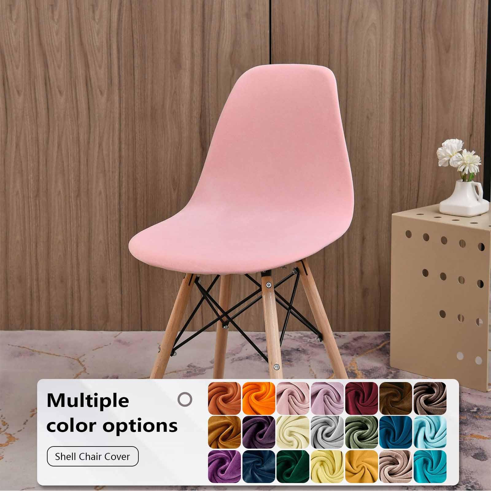 Protege Assise Chaise Salle A Manger Housse De Chaise Salle à Manger Scandinave Housse De Chaise Velours Housse Chaise Extensible Lot de 4/2/6(#3,6pcs)