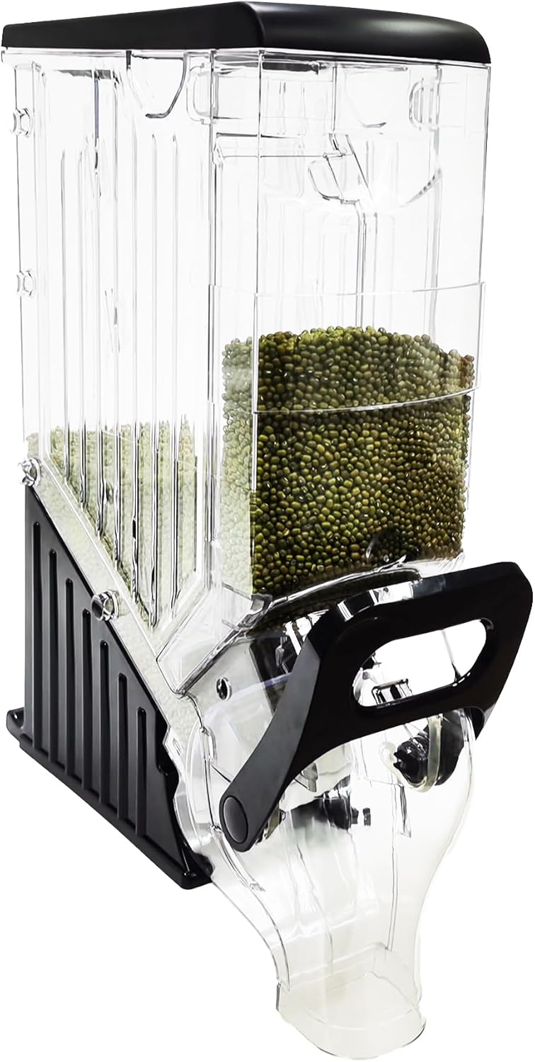 FixtureDisplays® 3.4 Gallon Gravity Bin Food Dispenser Cereal Dispenser Candy Dispenser 15772-2PK-NPF