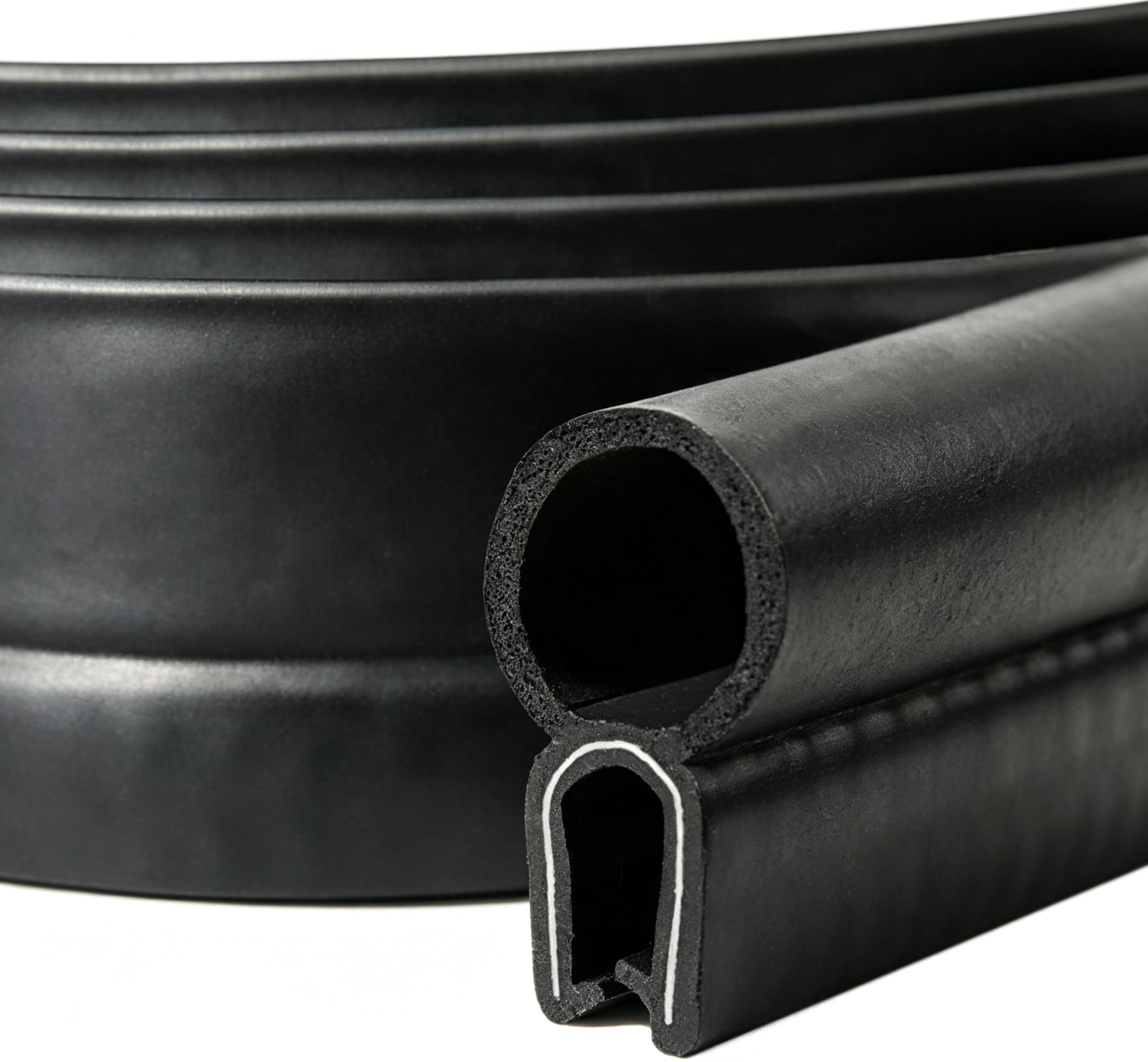 Tintvent U-shaped seal with top bulb