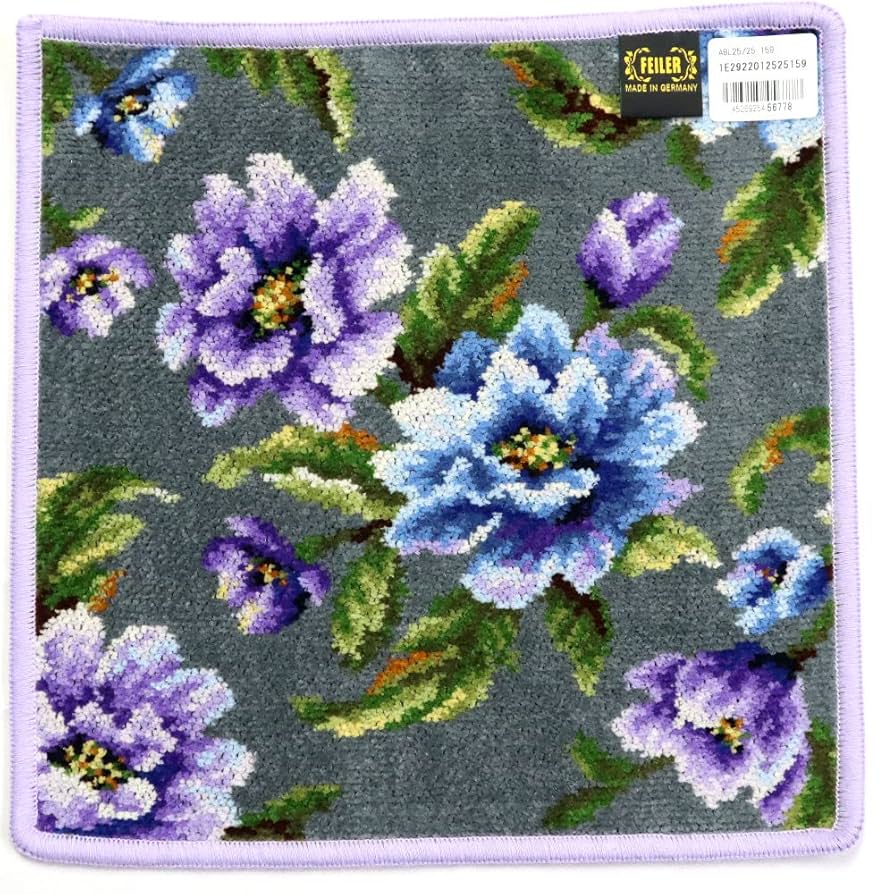 フェイラー ゲストタオル 花柄 ブルー パープル 青 紫 新品未使用】FEILER フェイラー ゲストタオル 花柄 - メルカリ