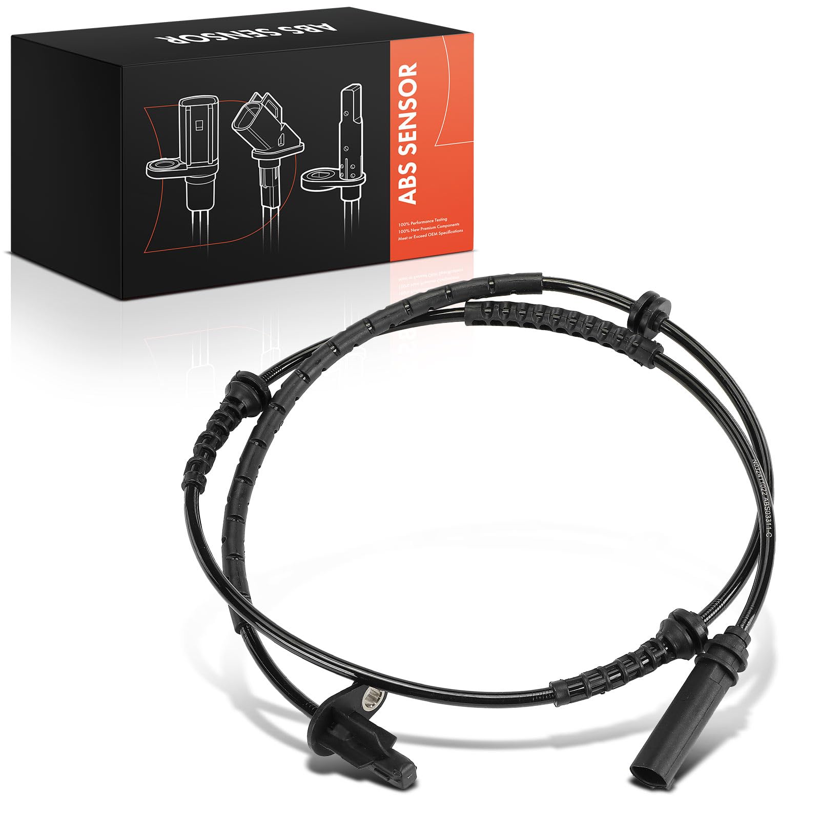 Frankberg Sensor de velocidad de ruedas Sensor ABS Compatible con Serie 3 Touring G21 G81 Serie 3 G20 G28 G80 4 Cabrio G23 G83 2 Coupé G42 G87 4 Coupé G22 G82 Replace# ALS3311