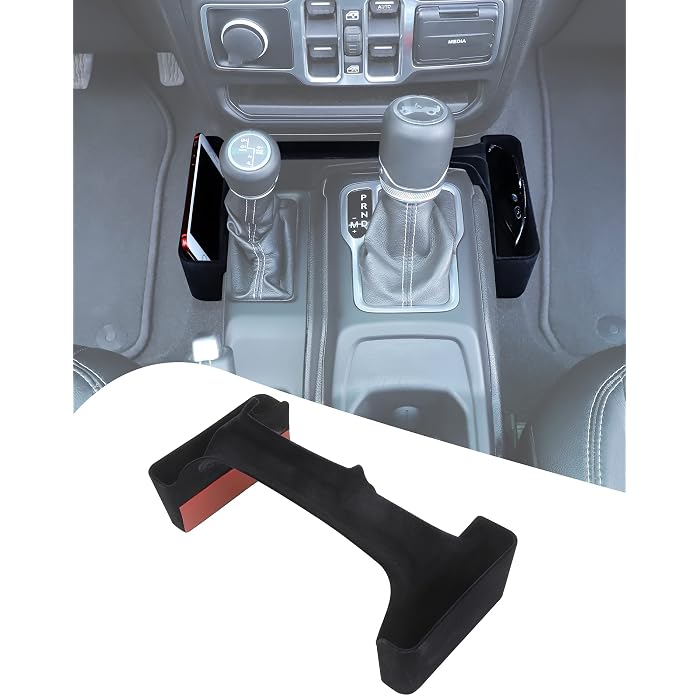 JeCar Orange Speaker Cover Bezels For 2018-2023 Jeep Wrangler JL/JLU & Gladiator JT - 4pc Interior Trim Kit