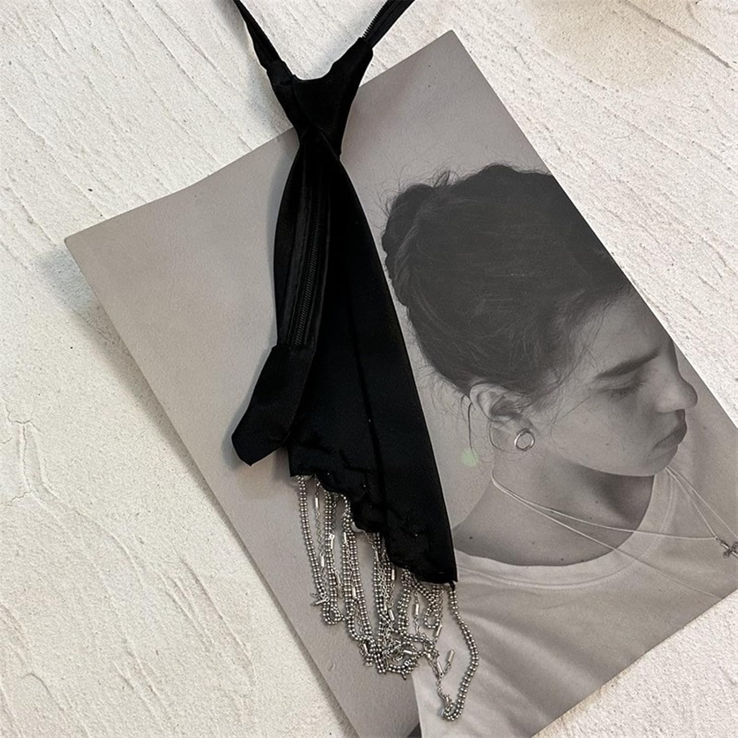 Girls' School Uniform Tie Necktie for Pre-tied Preepy Look Girls' Uniform Girl for Women Costume