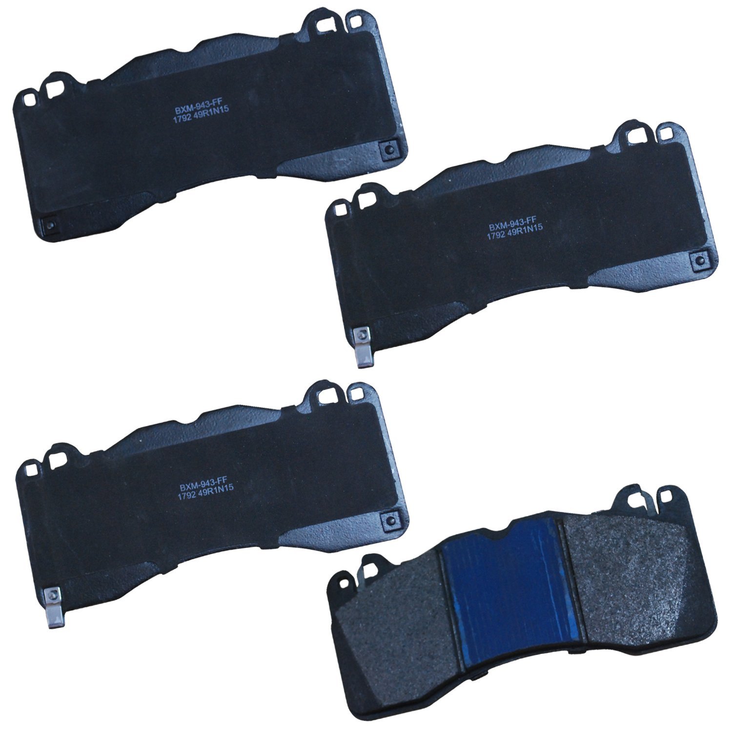 Bendix Premium SBM1792 Semi-Metallic Front Brake Pads for Ford Mustang 2023-2015
