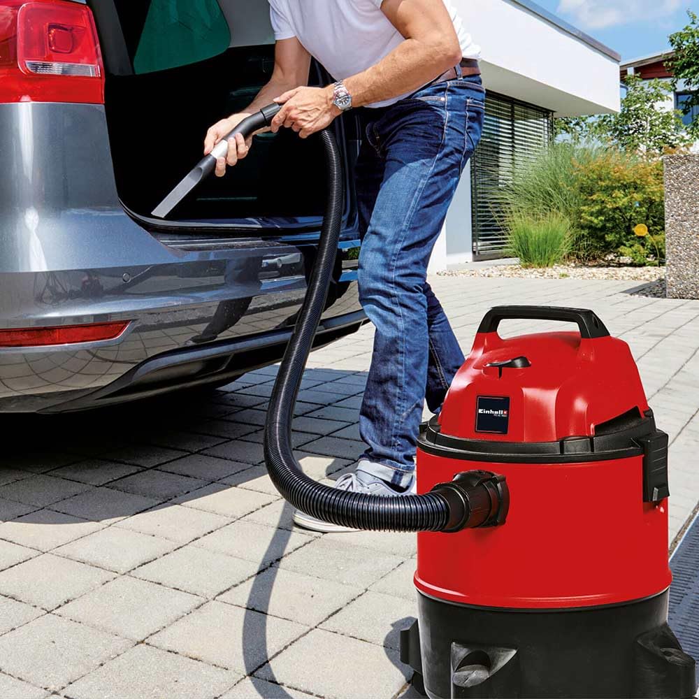 Einhell TC-VC 1825 Odkurzacz do stałych i cieczy (1250 W, podciśnienie 180 mbar, komora 25 l)