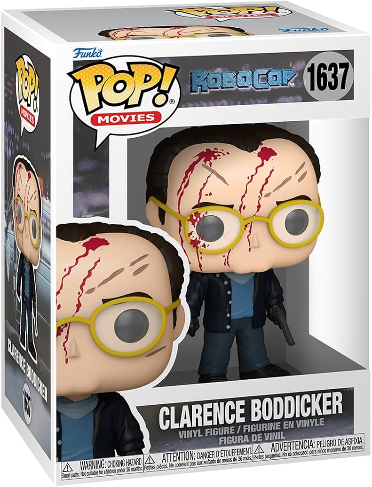 Amazon.com: Funko POP! Movies: Robocop - Clarence J. Boddicker