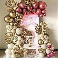 Vista 308 de PartyWoo Nude Balloons 100pcs 12 Inch Apricot Boho Fall Neutral Latex Helium Balloons for Graduation Wedding Anniversary Birthday Boy Baby Shower