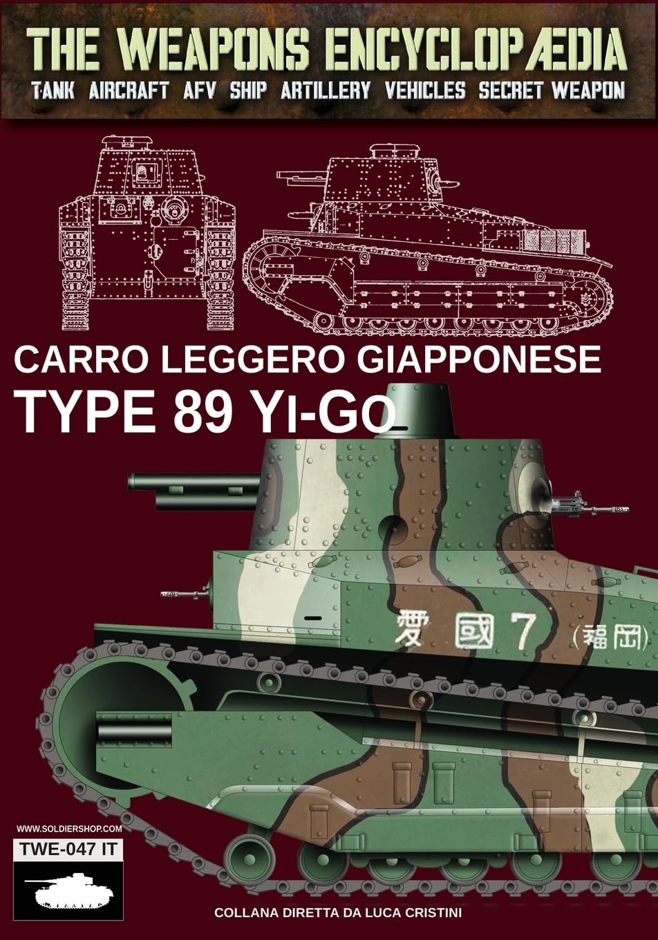 Carro leggero giapponese Type 89 Yi-Go (The Weapons Encyclopaedia)