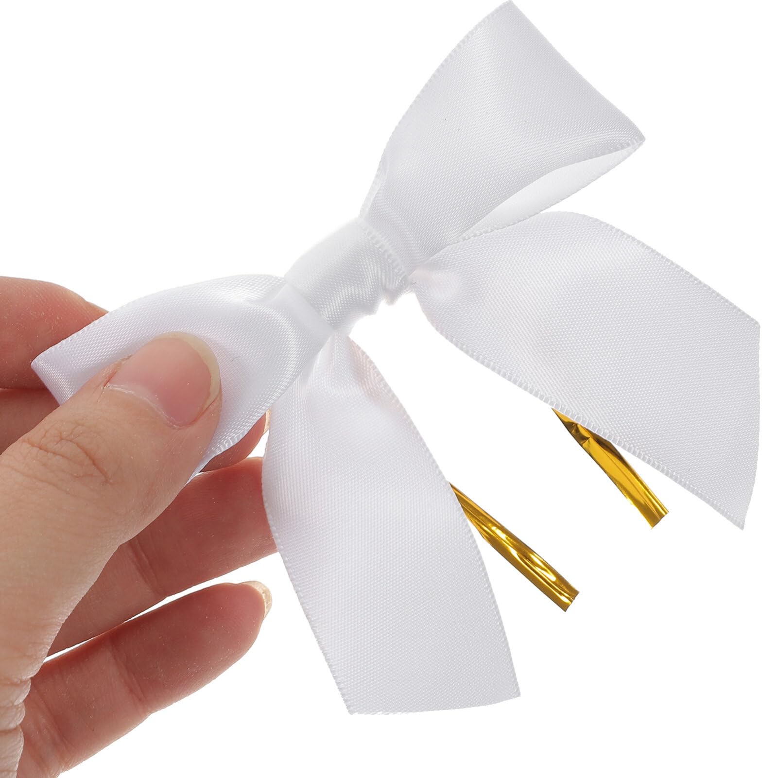 50 fiocchi rossi piccoli fiocchi di raso rosso rosso fiocchi regalo di Natale rosso mini fiocco per la scuola fiocco albero di Natale con 50 punti adesivi per confezioni regalo fai da