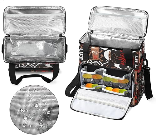 Miniatura 3 de Keurig K-Mini Plus - Estuche portátil para cafetera de una sola porción con bolsillos para cápsulas K-Cup, bolsa de almacenamiento de viaje marrón y