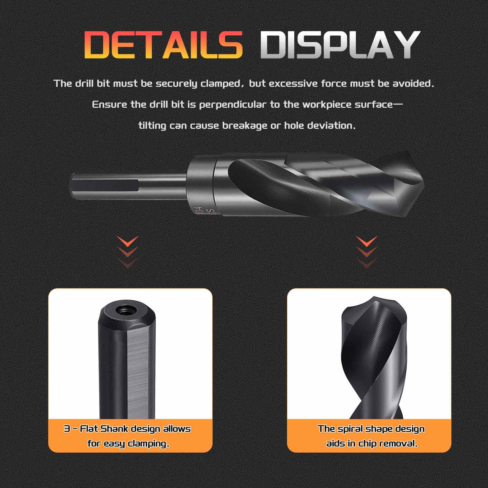 CoCud Drill Bit, 1-3/64" Cutting Diameter (26.594mm) - Image 3