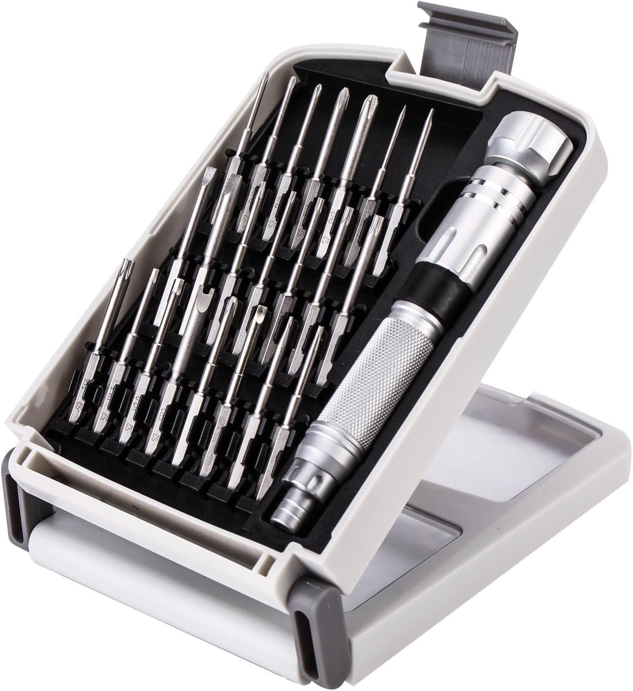Precision Tools - Juego de destornilladores de precisión para reparación de teléfonos inteligentes, electrónicos, portátiles y otros dispositivos (23 piezas)