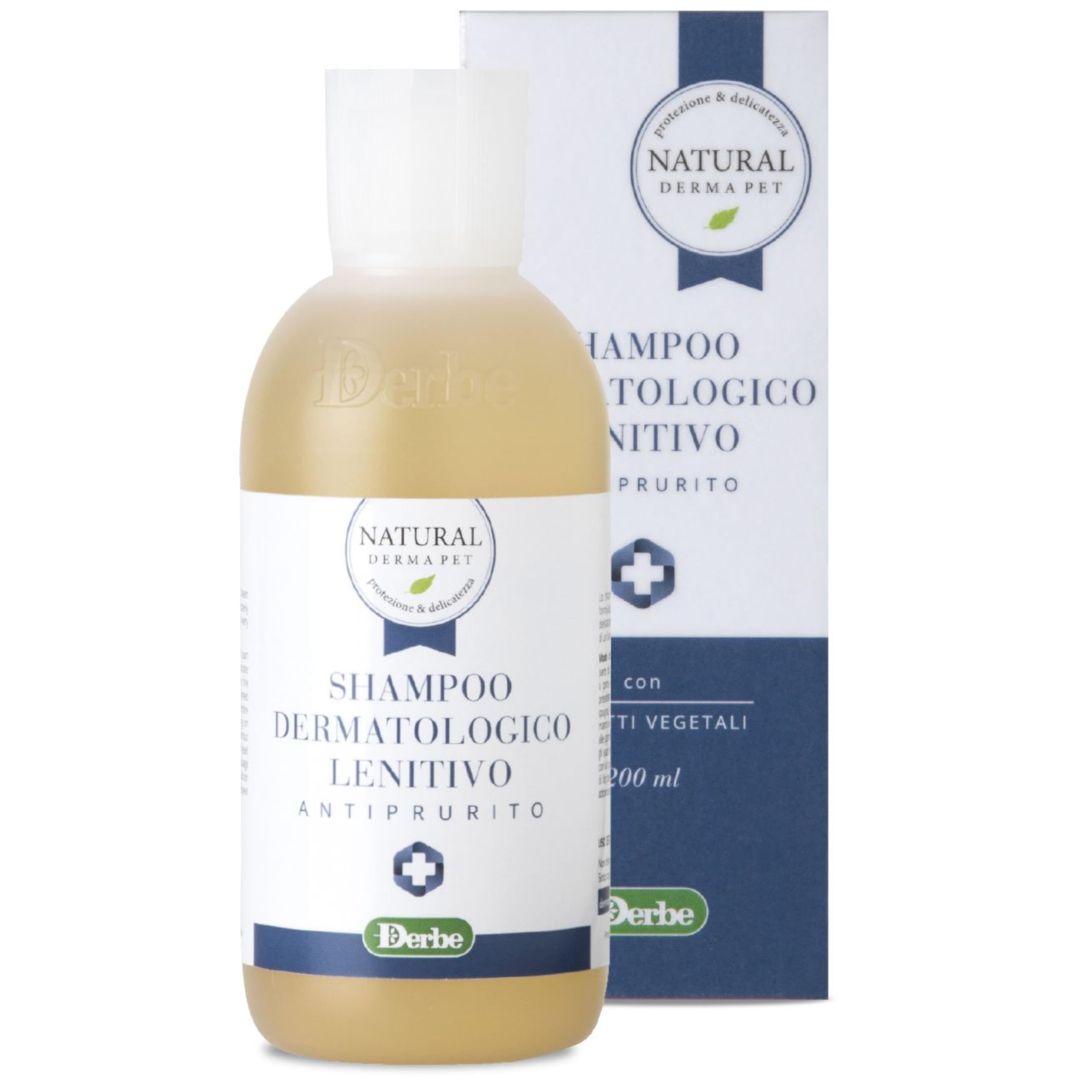 Natural Derma Pet Shampoo per Cani Dermatologico Lenitivo Antiprurito – Azione Detergente Delicata per un Pelo Pulito, Morbido e Profumato – 200 ml – Made in Italy