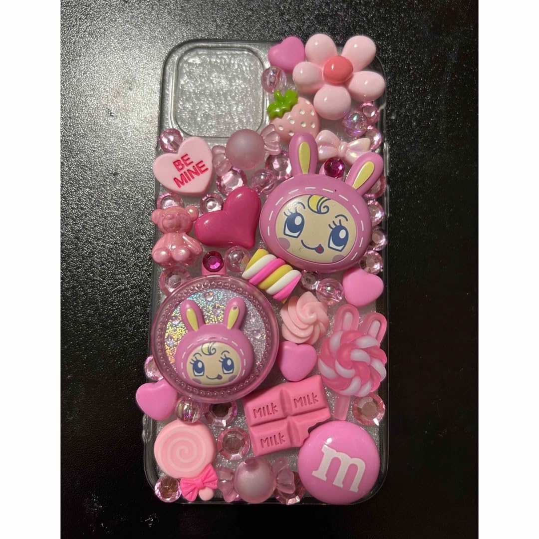 pium メゾピアノ スマホケース pium×Mezzo Piano ベリエちゃんグリッターiPhoneケース