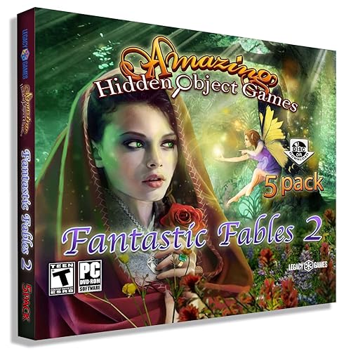 Fantástico fábulas 2increíble oculto objeto juegos 5Pack juegos de pc nuevo