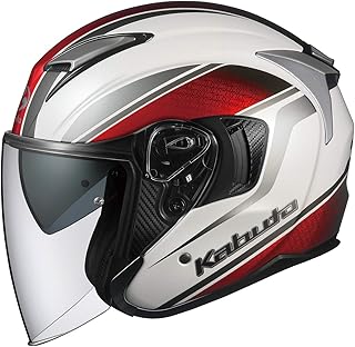 オージーケーカブト(OGK KABUTO)バイクヘルメット ジェット EXCEED DEUCE(デュース) パールホワイト (サイズ:XS) 584474