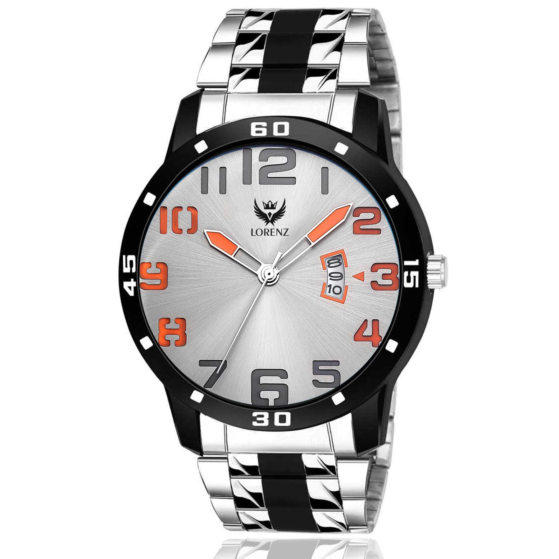 LORENZ Two Tone Chain & Multi Colour dial Watch for Men | Watch for Boys | MK-3051K (B0855YTCTF) Amazon Price History, Amazon Price Tracker