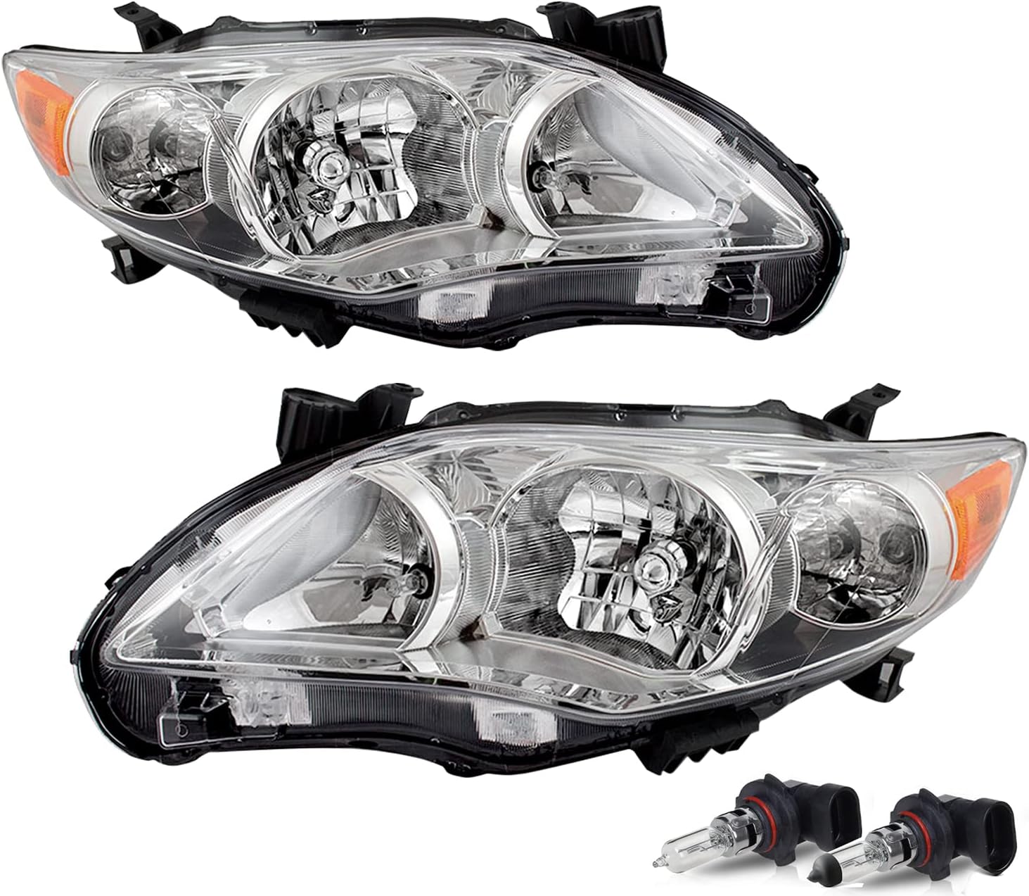Amazon.com: JSBOYAT Headlight Assembly Replacement for 2011-2013 Toyota ...