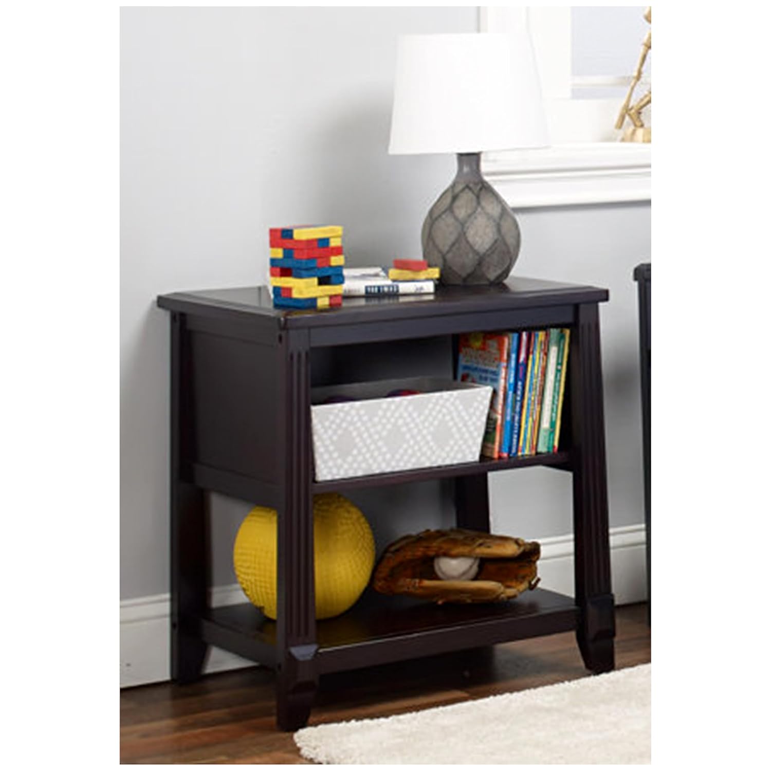 Sorelle Berkley Nightstand in Espresso
