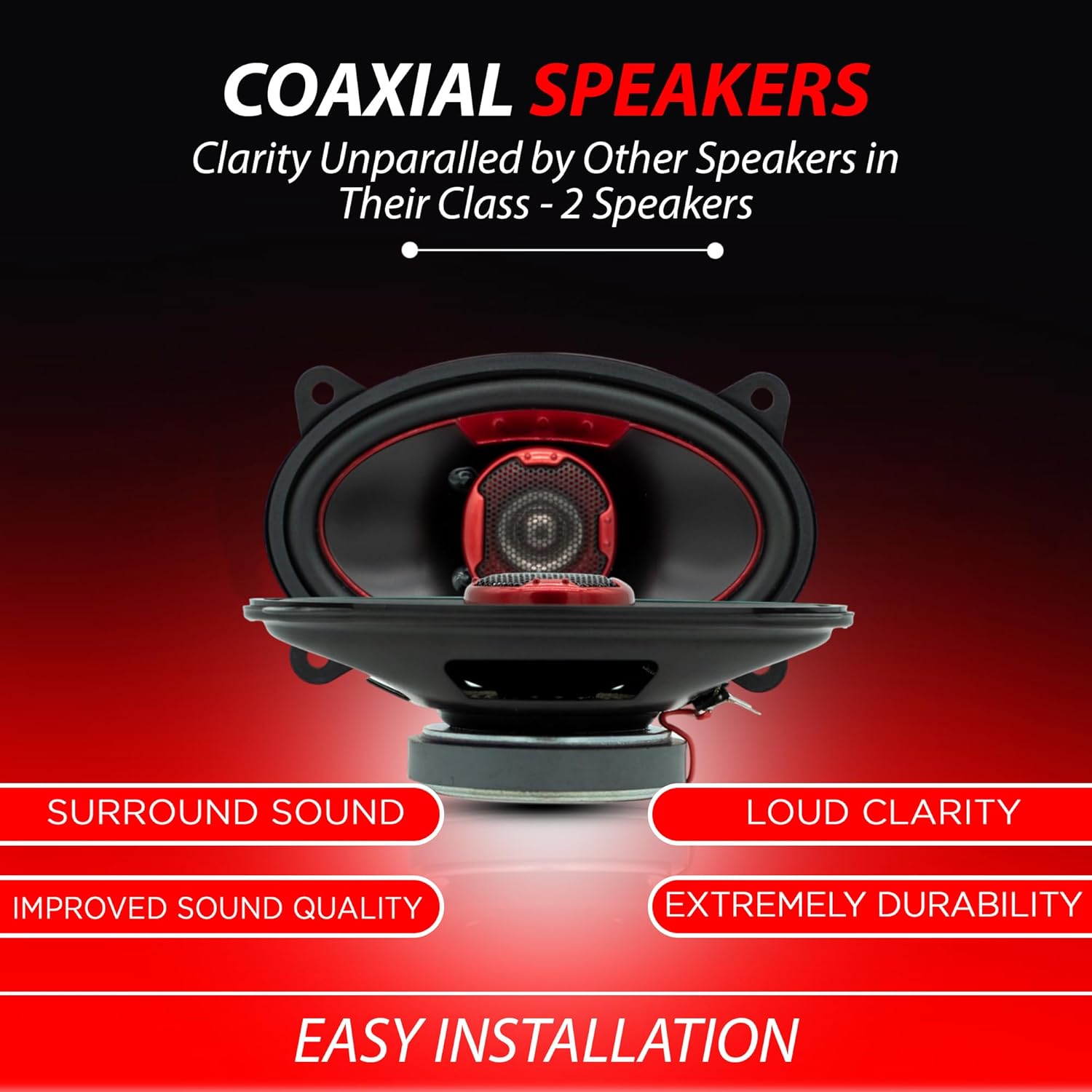MB Quart XK2-146 4x6-Inch 180 Watt 2-Way Coaxial Speaker System Car Audio - Image 7
