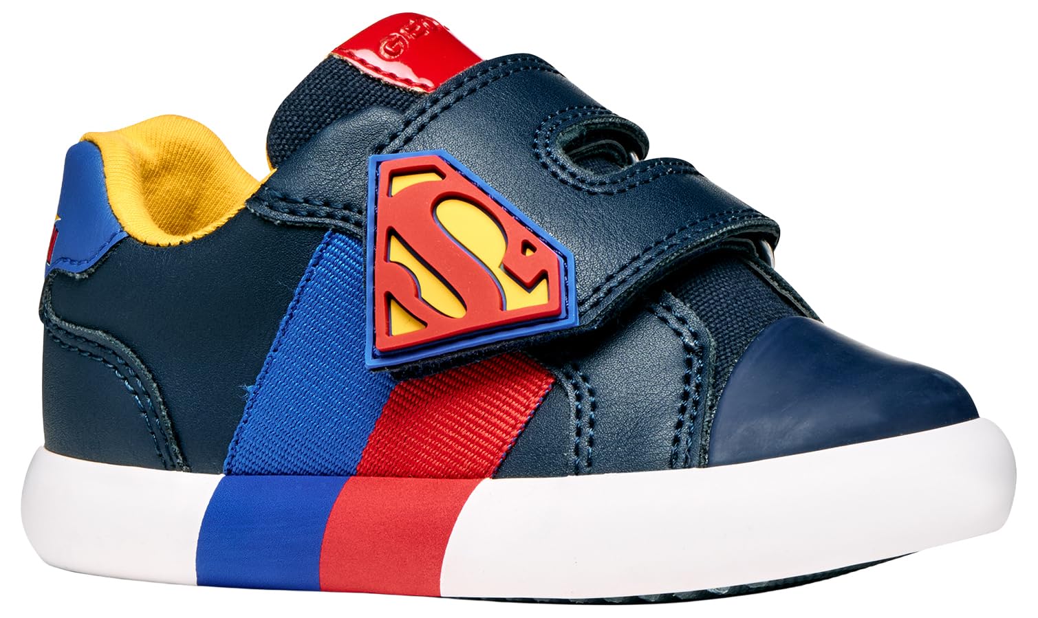Geox B GISLI Boy A Trainers, Navy/Red, 26 EU